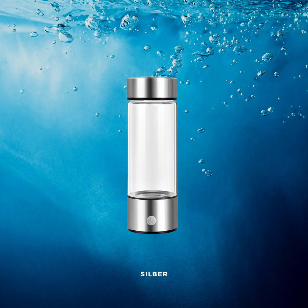 Die Wasserstoff Wasserflasche für bessere Gesundheit & mehr Energie ''HYDROGENA™''- das Original!