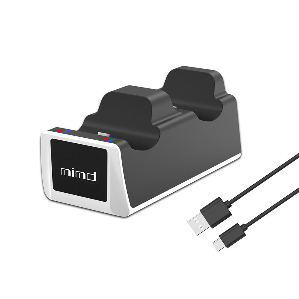 mimd PS5 DualSense™ Wireless-Controller Schnell-Ladestation – Doppelt geladen, doppelter Spielspaß!