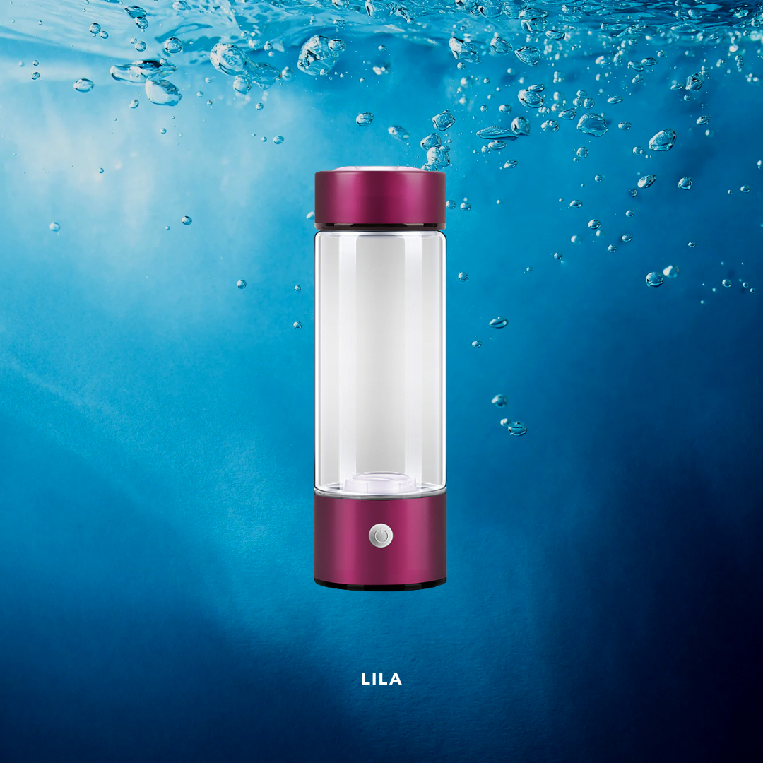 Die Wasserstoff Wasserflasche für bessere Gesundheit & mehr Energie ''HYDROGENA™''- das Original!