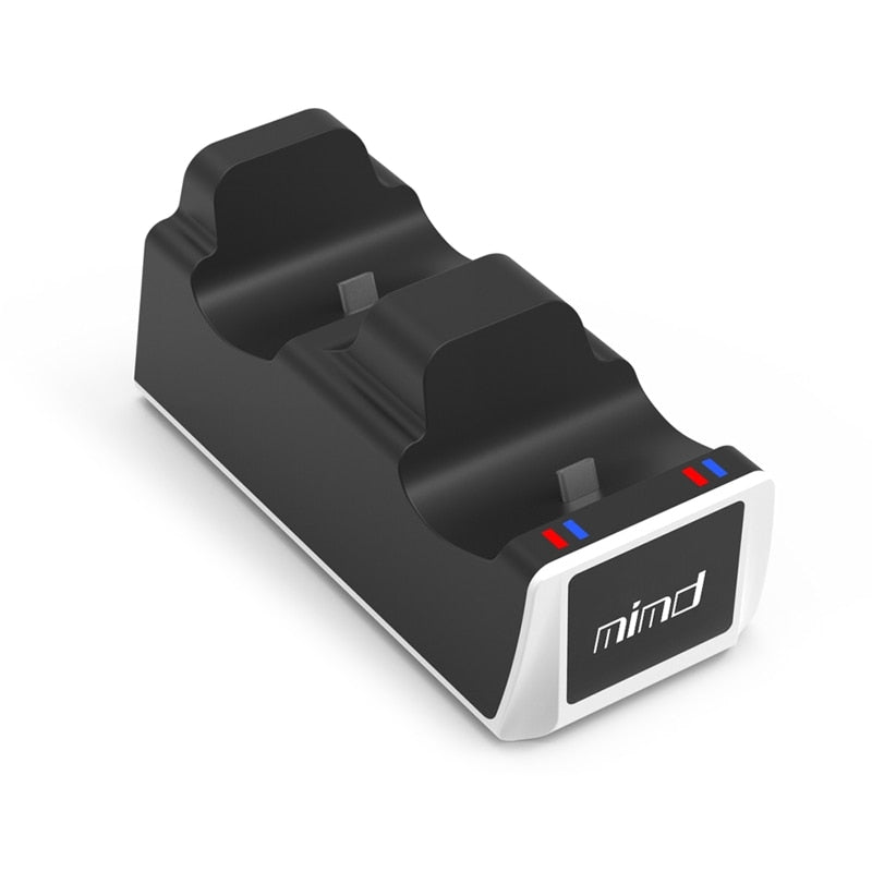 mimd PS5 DualSense™ Wireless-Controller Schnell-Ladestation – Doppelt geladen, doppelter Spielspaß!
