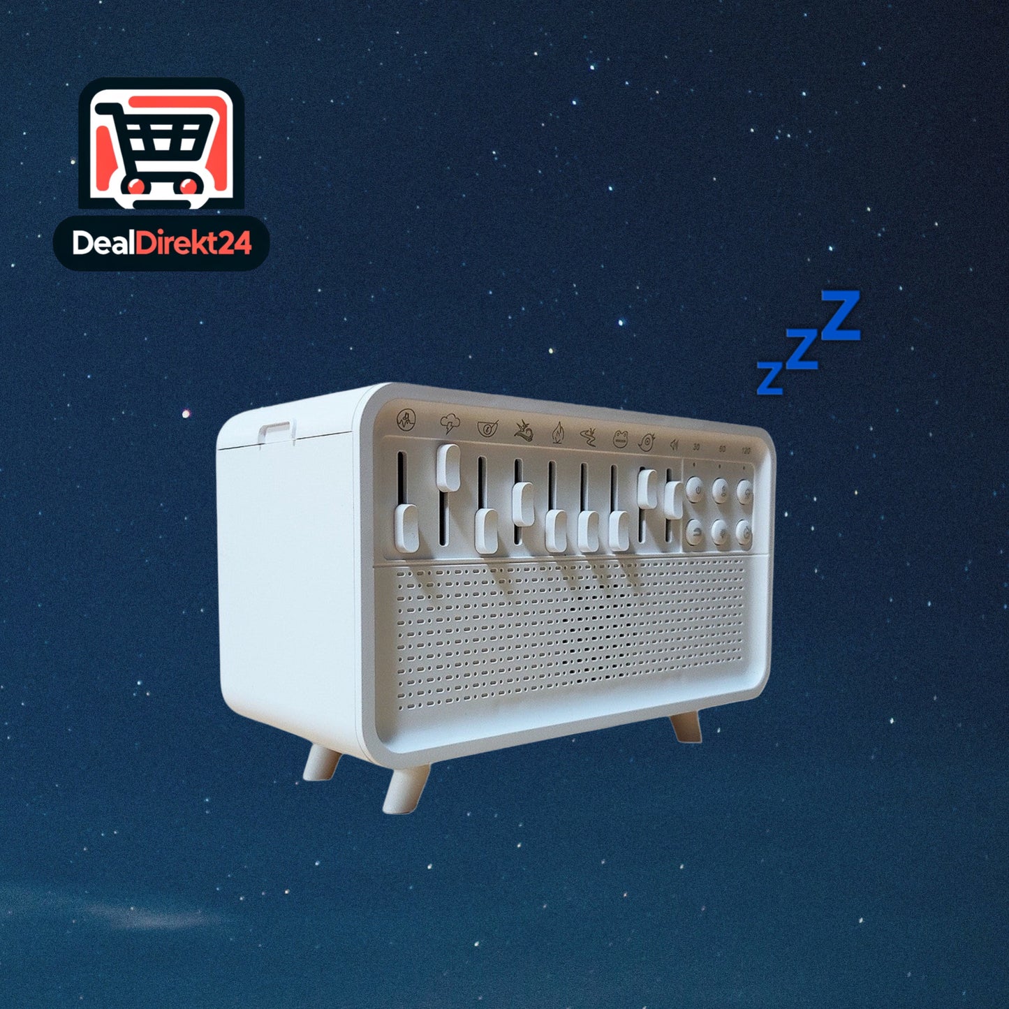 White Noise Night Light Humidifier ✨🔉😴