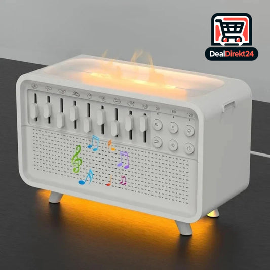 White Noise Night Light Humidifier ✨🔉😴