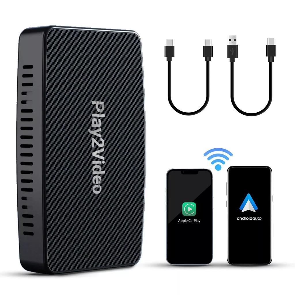 Ottocast Play2Video Pro Drahtloses CarPlay/Android Auto