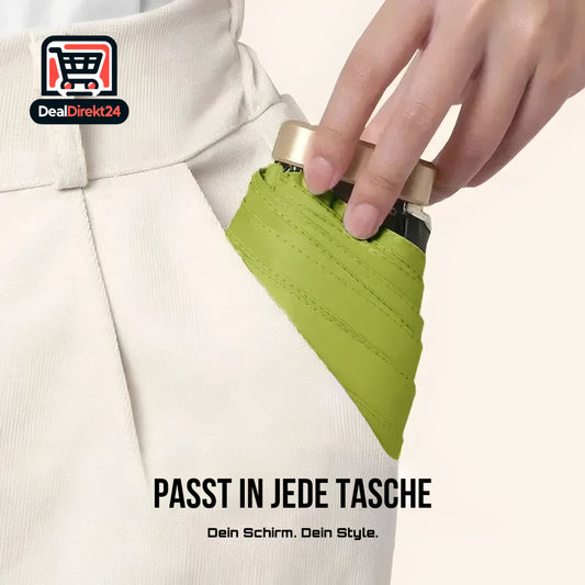 Mini UV-Schutz Regenschirm – Faltbar, Ultraleicht & Kompakt für Sonne & Regen