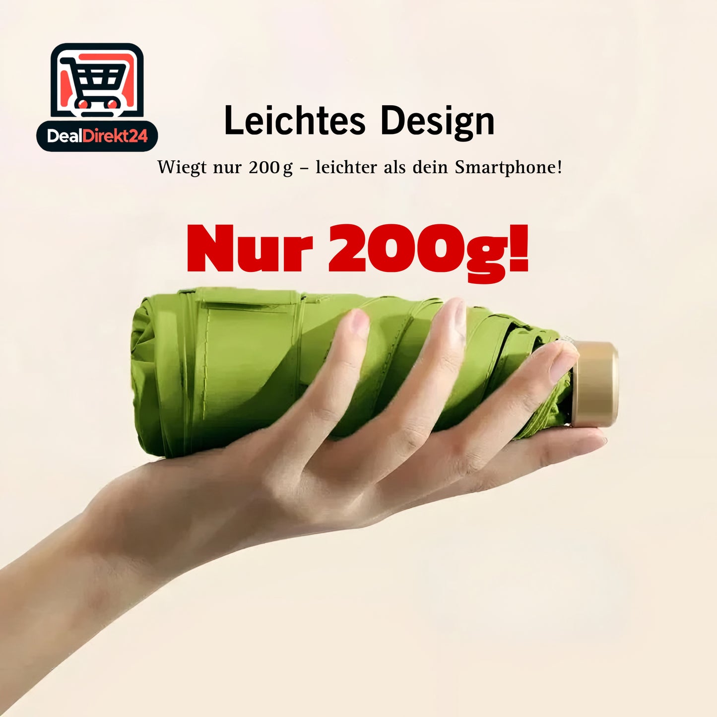 Mini UV-Schutz Regenschirm – Faltbar, Ultraleicht & Kompakt für Sonne & Regen