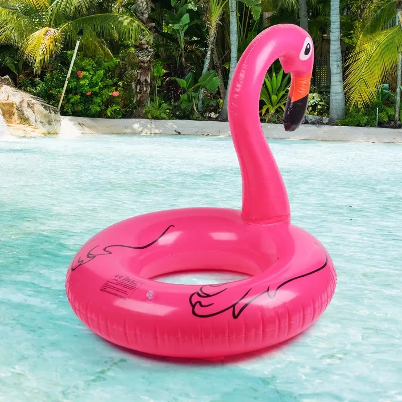 Aufblasbarer Flamingo Schwimmring – XXL Pool Float für Erwachsene – Sommer Wasser-Spielzeug für Pool, Strand & Party