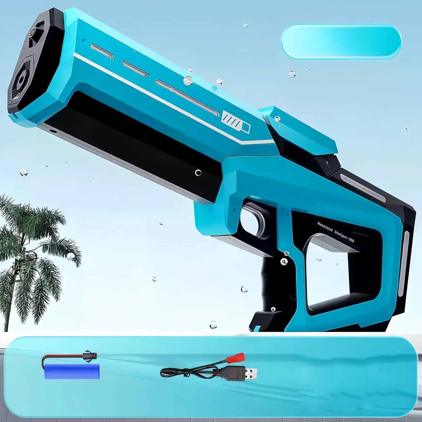 AquaBlaster™ 2.0 - Elektrische Wasserpistole