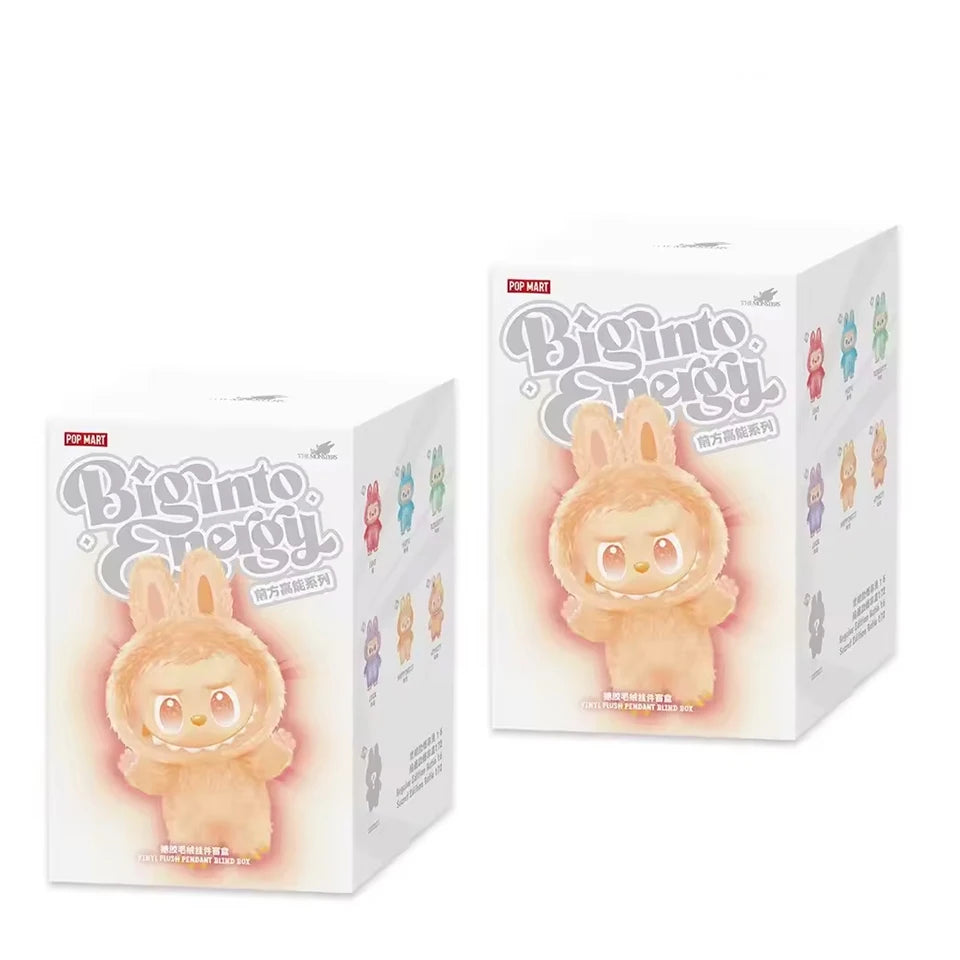 Pop Mart Labubu The Monsters Big Into Energy Series Vinyl Plush Pendant Single Blind Box
