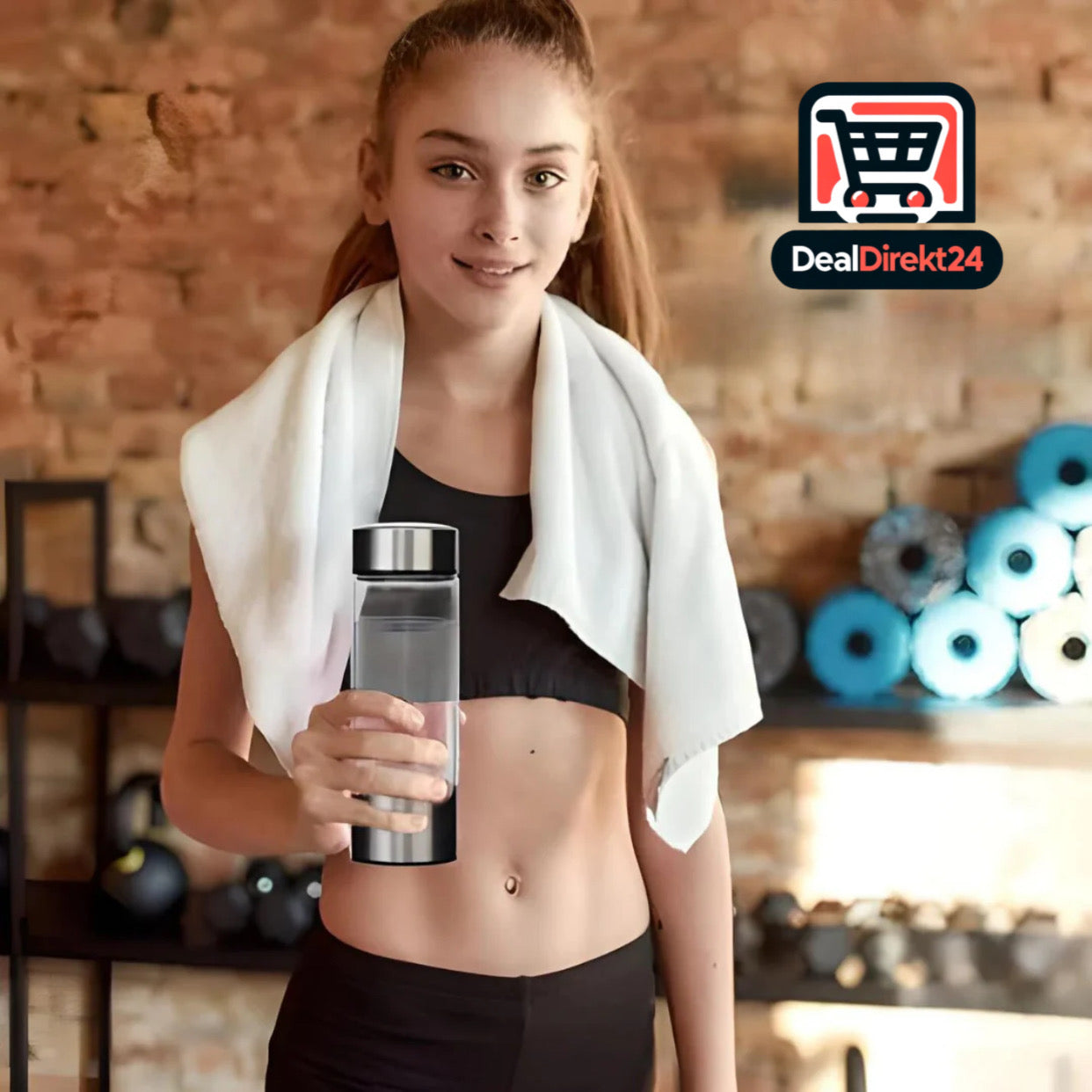 Die Wasserstoff Wasserflasche für bessere Gesundheit & mehr Energie ''HYDROGENA™''- das Original!