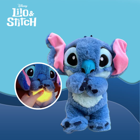Atmendes Kuscheltier Stitch – Plüschtier mit beruhigendem Schlaflied