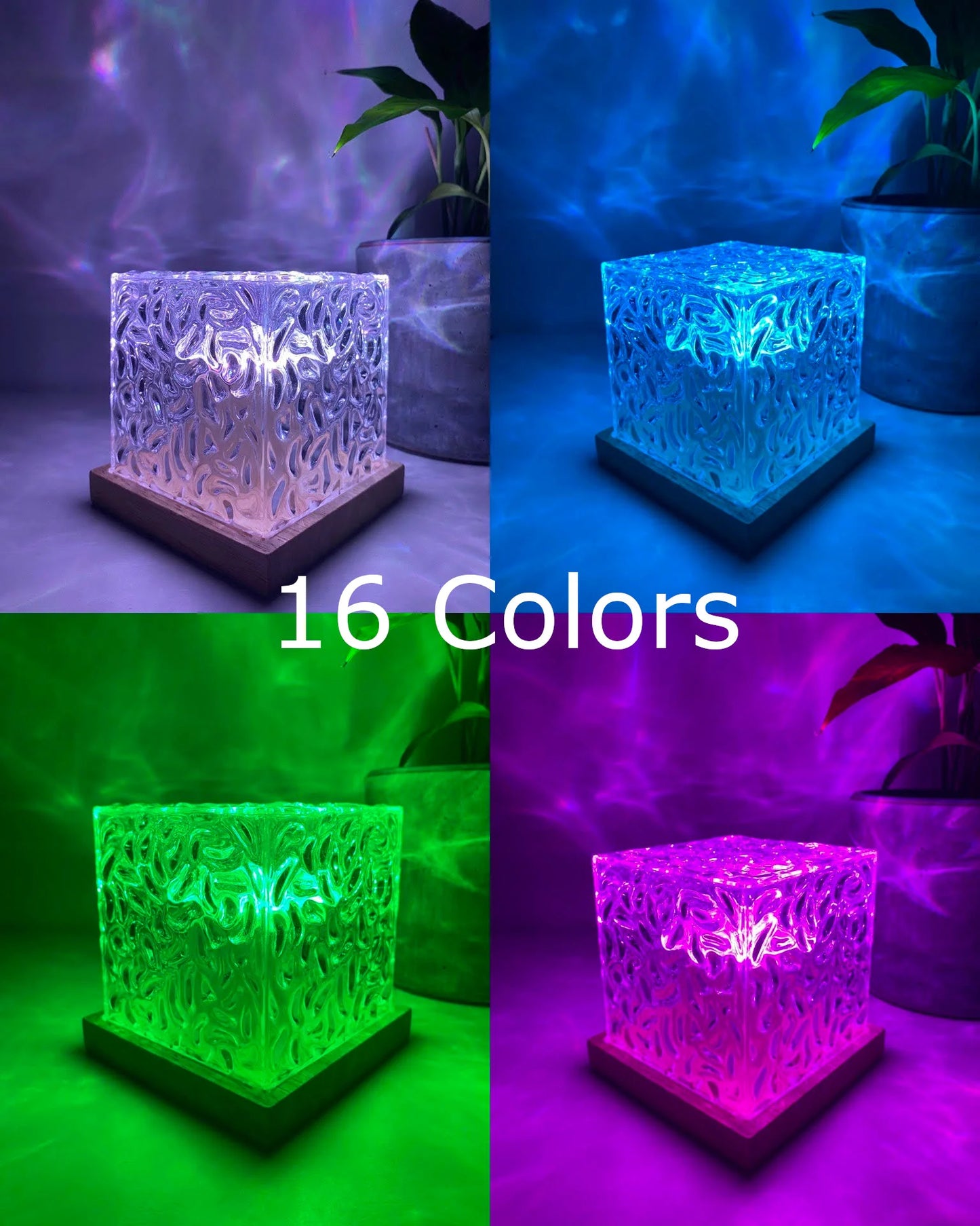 OceanGlow™ – LED Projektor mit 16 Farben für traumhafte Nächte
