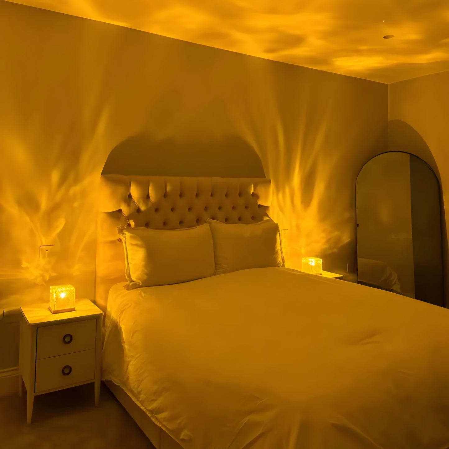 OceanGlow™ – LED Projektor mit 16 Farben für traumhafte Nächte