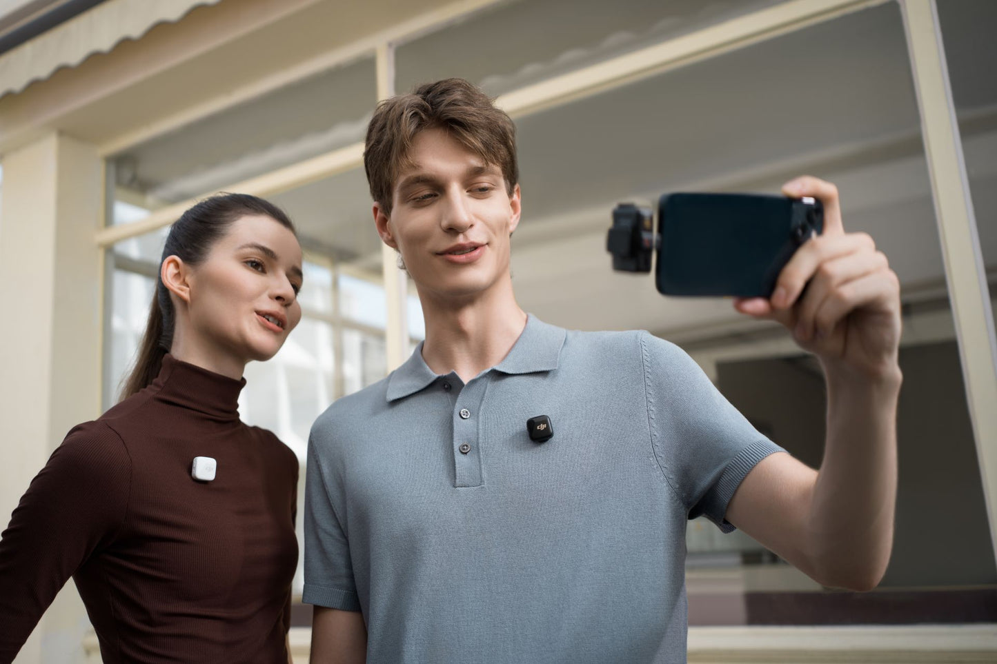 DJI MIC Mini Combo (2 TX+1RX + Charging Case) Drahtloses Mikrofon Set