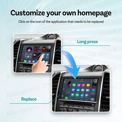 Ottocast Play2Video Pro Drahtloses CarPlay/Android Auto