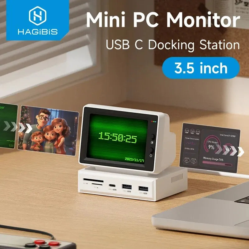 Mini Monitor & USB-C Dock – Dein smarter Desk-Boost!