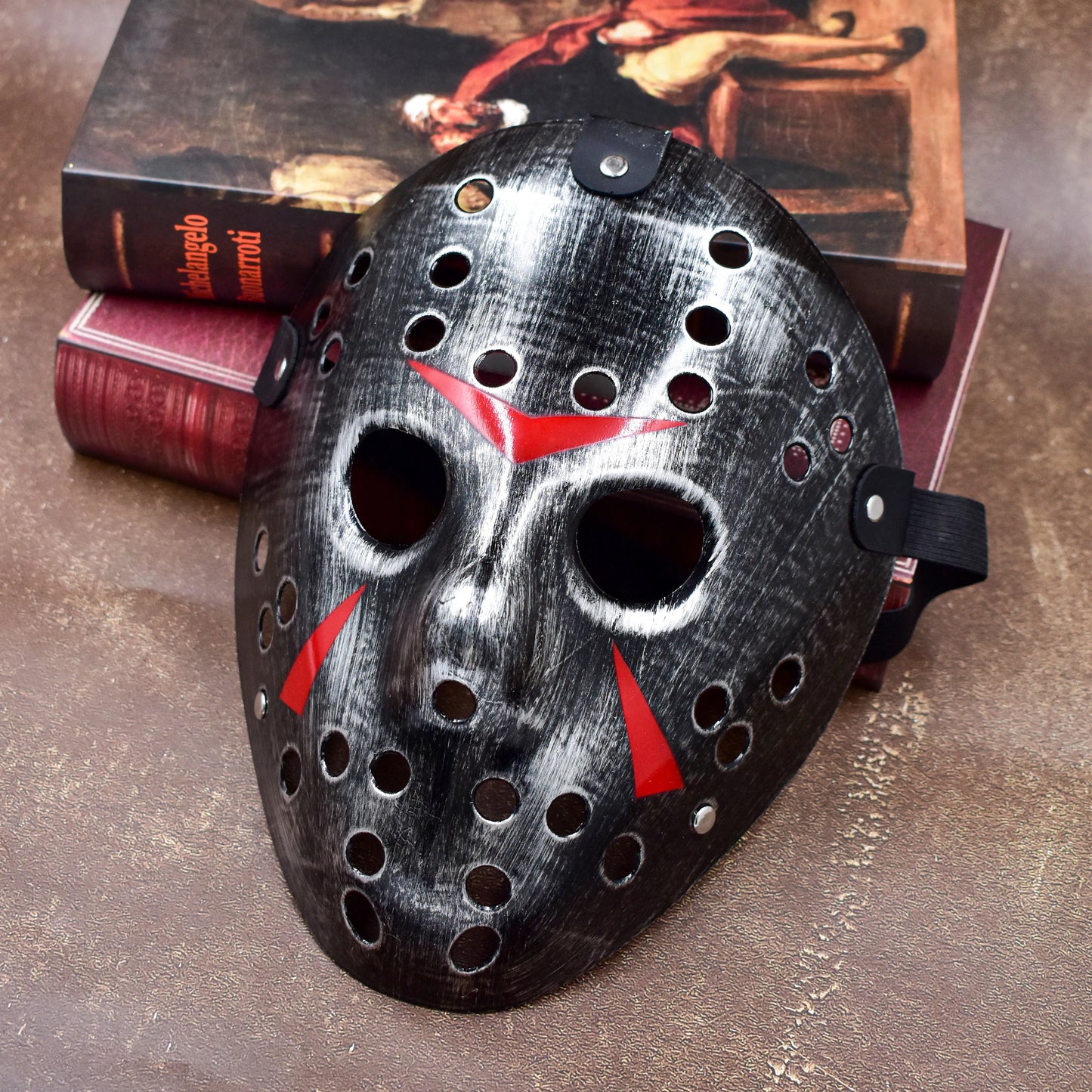 🎃 Jason Maske – Horror Vollgesichtsmaske für Halloween & Cosplay
