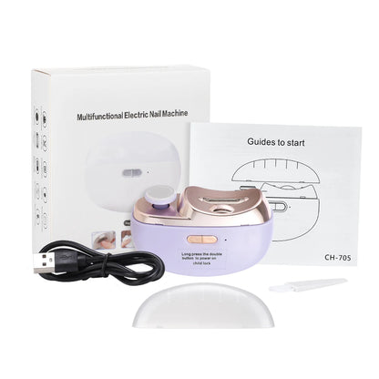 3-in-1 Elektrischer Nagelknipser & Polierer