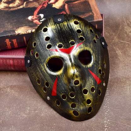 🎃 Jason Maske – Horror Vollgesichtsmaske für Halloween & Cosplay