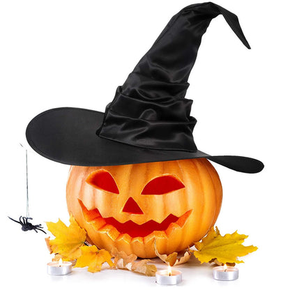 🎃 Hexenhut Halloween – Klassischer Zauberhut für Damen & Herren