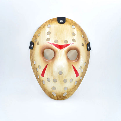🎃 Jason Maske – Horror Vollgesichtsmaske für Halloween & Cosplay