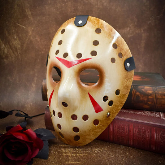 🎃 Jason Maske – Horror Vollgesichtsmaske für Halloween & Cosplay