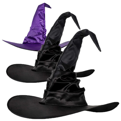 🎃 Hexenhut Halloween – Klassischer Zauberhut für Damen & Herren