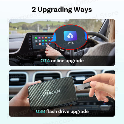 Ottocast Play2Video Pro Drahtloses CarPlay/Android Auto